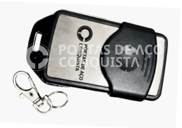 Controle remoto para porta de aço